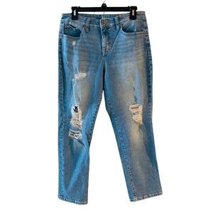Style & Co Curvy Girlfriend Jeans Size 8P